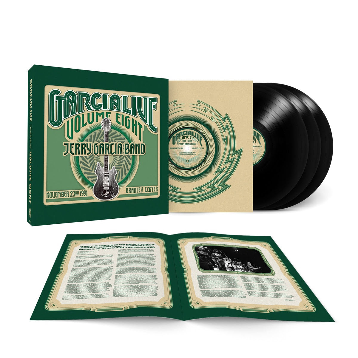 Jerry Garcia Band - GarciaLive Volume Eight: November 23rd, 1991, Bradley Center - Limited RSD Black Friday 2026