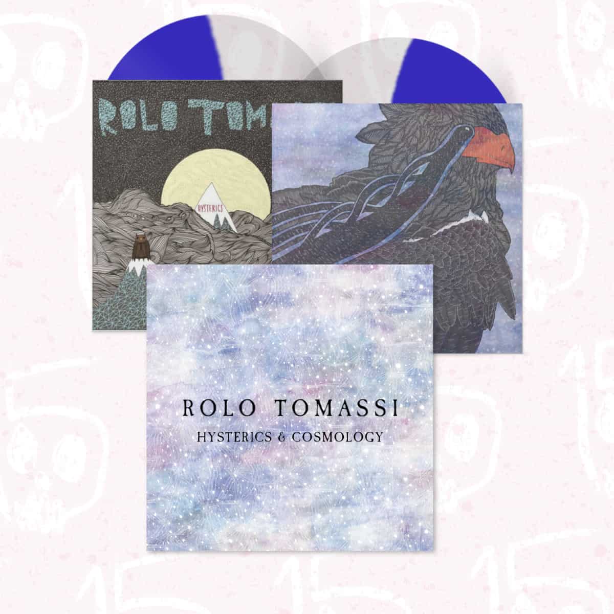 Rolo Tomassi - Hysterics & Cosmology: Limited Clear / Blue Vinyl 2LP