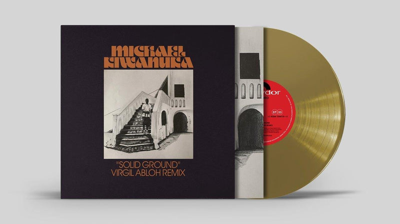 Michael Kiwanuka - Solid Ground (Virgil Abloh Remix) Gold Vinyl 10" Single