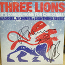 Baddiel, Skinner & The Lightning Seeds - Three Lions (It's Coming Home For Christmas): White 7" Single