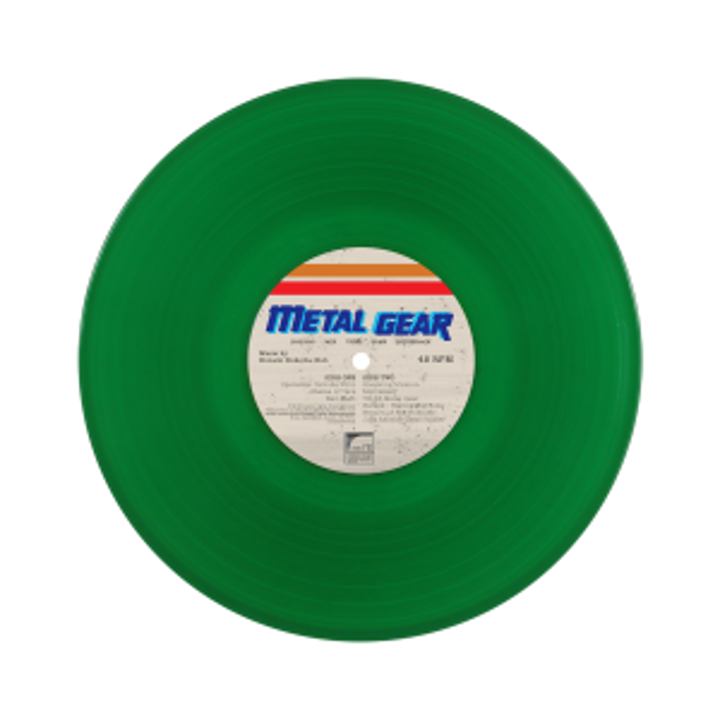 Metal Gear MSX2 - Original Game Soundtrack: 10" Translucent Green Vinyl LP
