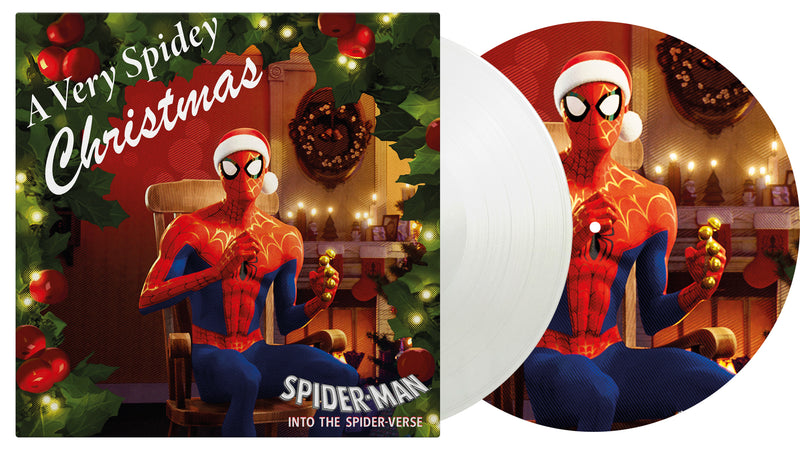 A Very Spidey Christmas - Various Artists Limited 10" Vinyl EP (White/Picture Disc)