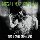 Negative Approach - TIED DOWN DEMO - COMPLETE SESSION (GREEN VINYL): Vinyl LP Limited RSD 2021