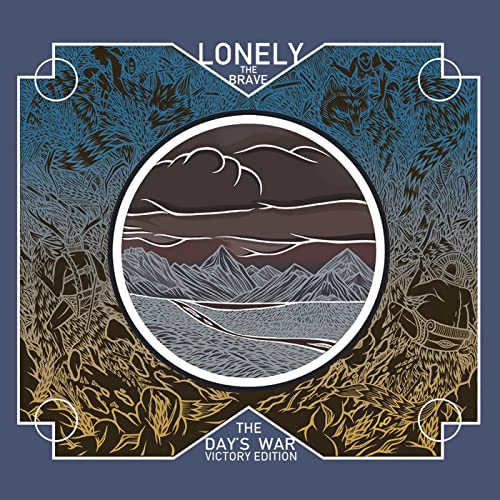 Lonely The Brave - The Day's War (Victory Edition): Limited Clear / Cyan Vinyl 2LP