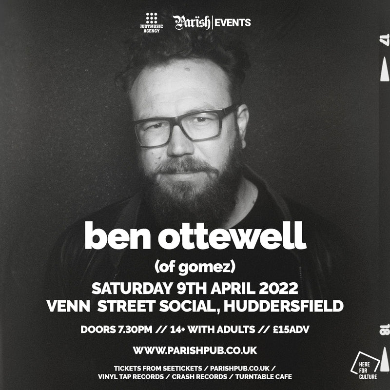 Ben Ottewell of Gomez @ Venn Street Social Huddersfield