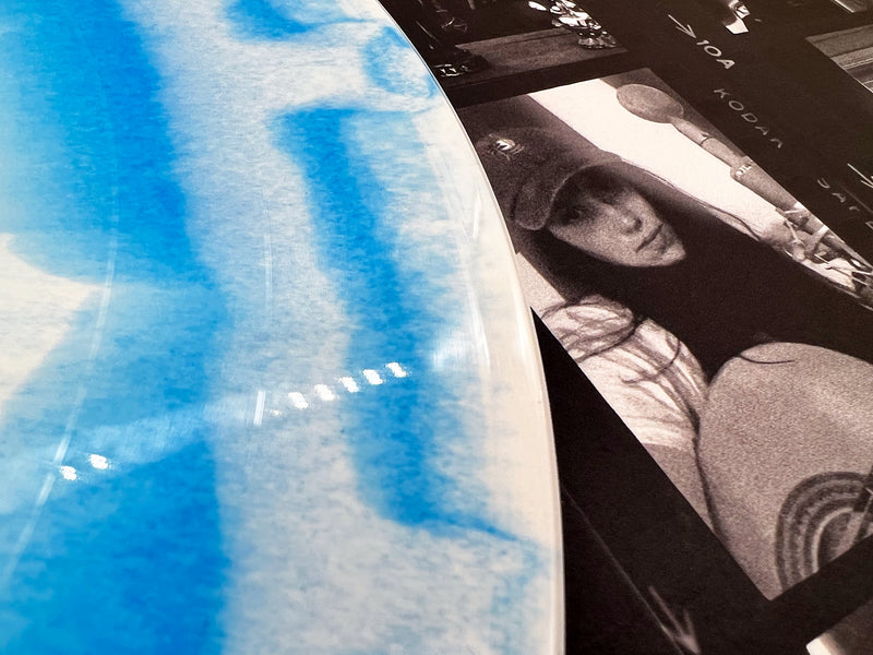 Aoife Nessa Frances - Protector: White & blue Marble Splatter Vinyl  LP + Photoprint & Postcard DINKED EXCLUSIVE 209