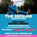 Tom Grennan - Evering Road: Various Formats + Ticket Bundle FRIDAY EVENING 8pm (Launch Show in Bedford at Bedford Esquires)