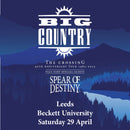 Big Country 29/04/23 @ LBSU