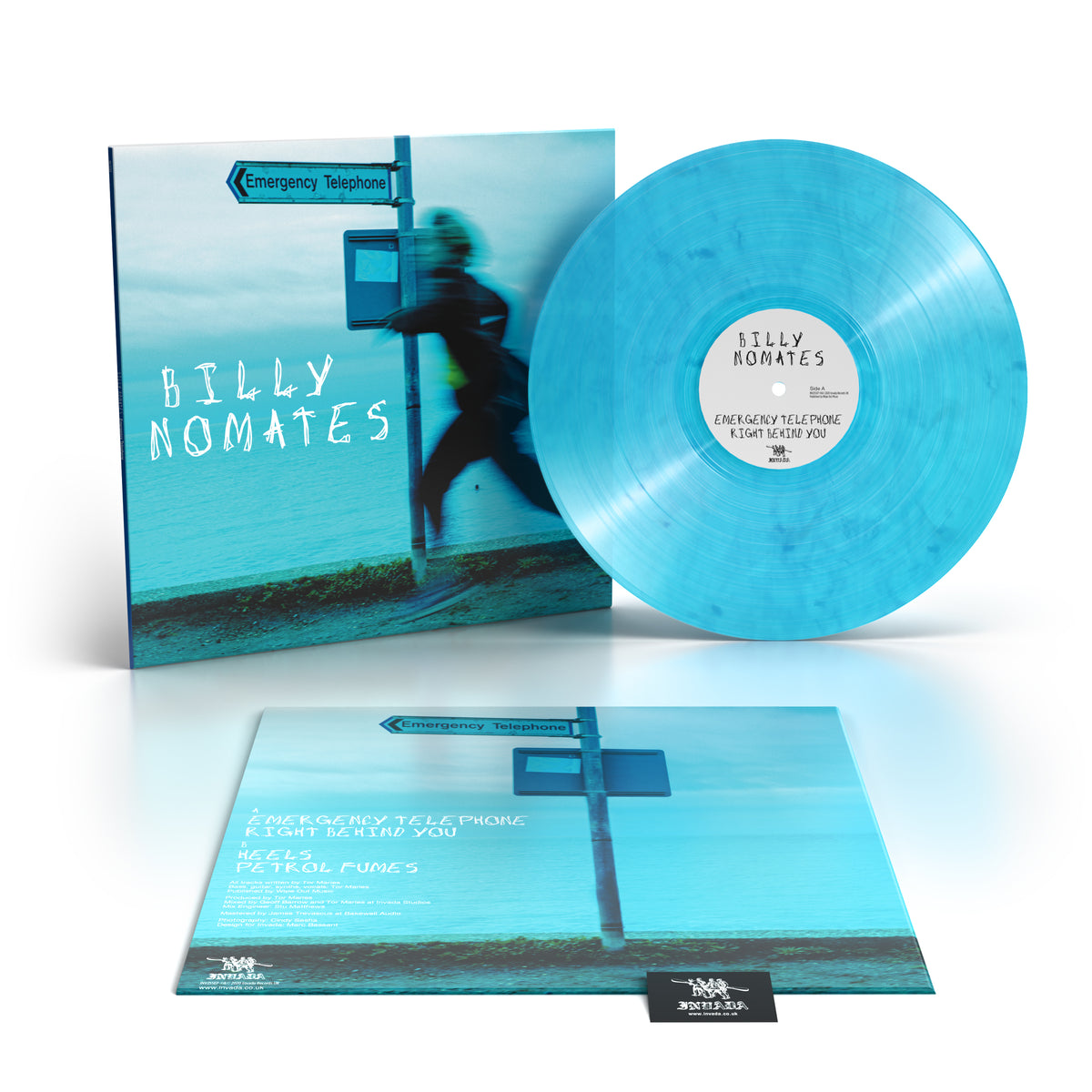 Billy Nomates - Emergency Telephone EP: Ocean Blues Blue 12" Vinyl EP