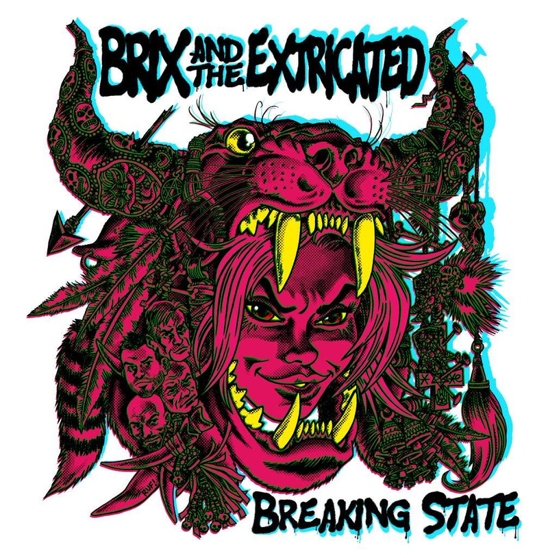 Brix & The Extricated – Breaking State: Pink/Purple Vinyl LP