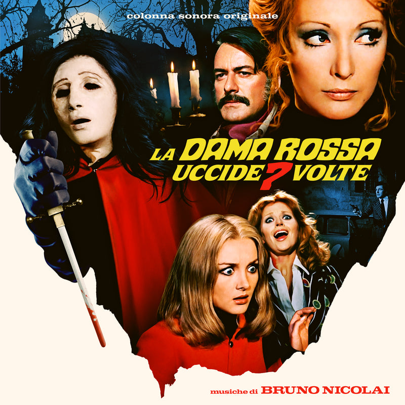 Bruno Nicolai - La Dama Rossa Uccide Sette Volte (The Red Queen Kills Seven Times) - Limited RSD 2022