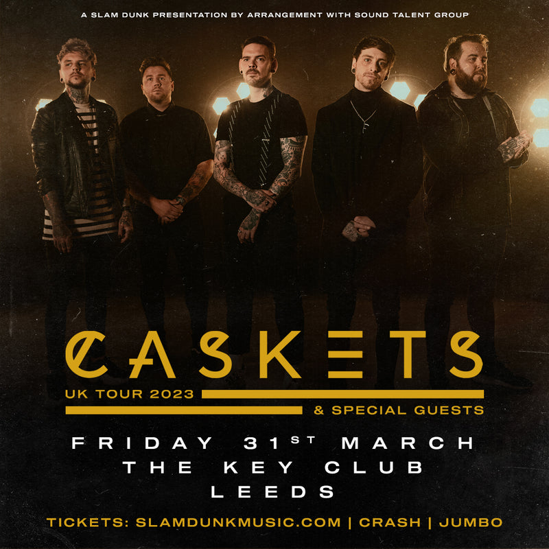 Caskets 16/06/23 @ The Key Club *RESCHEDULED