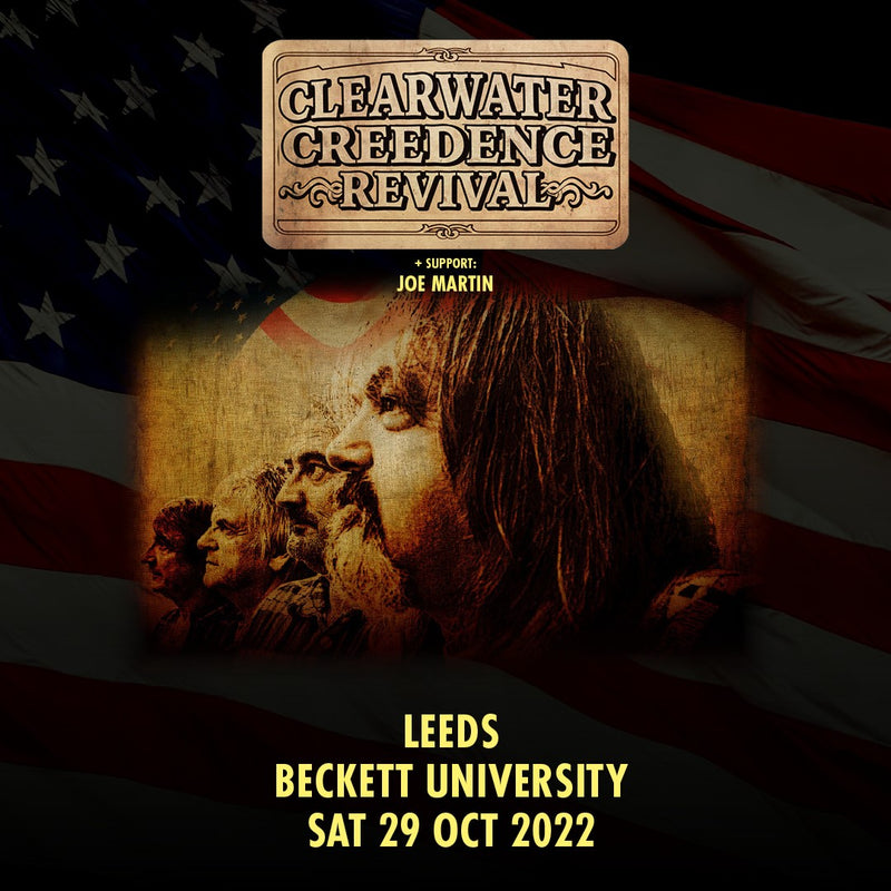 Clearwater Creedence Revival 29/10/22 @ Leeds Beckett Students' Union