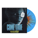 Come True - Original Motion Picture Soundtrack By Electric Youth & Pilotpriest. Cyan Blue Splatter Vinyl LP
