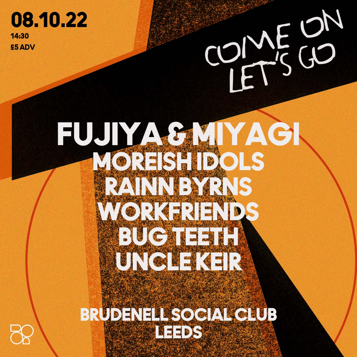 Come On Let's Go 08/10/22 @ Brudenell Social Club