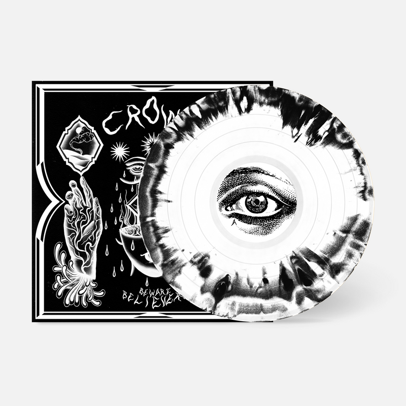 Crows - Beware Believers: Limited Black/White Swirl Vinyl LP + Booklet, Poster & Stickers DINKED EXCLUSIVE 168