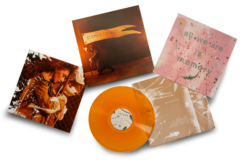 Lonelady - Former Things: Limited Orange Vinyl LP With 12x12 Art Print & Lyric Booklet DINKED EXCLUSIVE 122