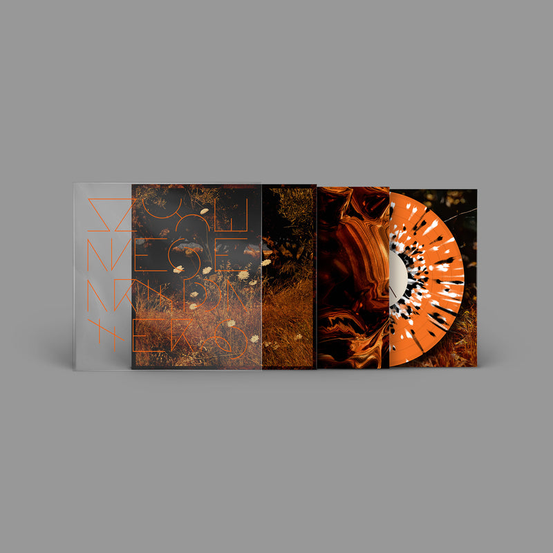 Szun Waves - Earth Patterns: Limited Orange with Black Splatter Vinyl LP in Screen Printed Sleeve + Photobook DINKED EXCLUSIVE 196