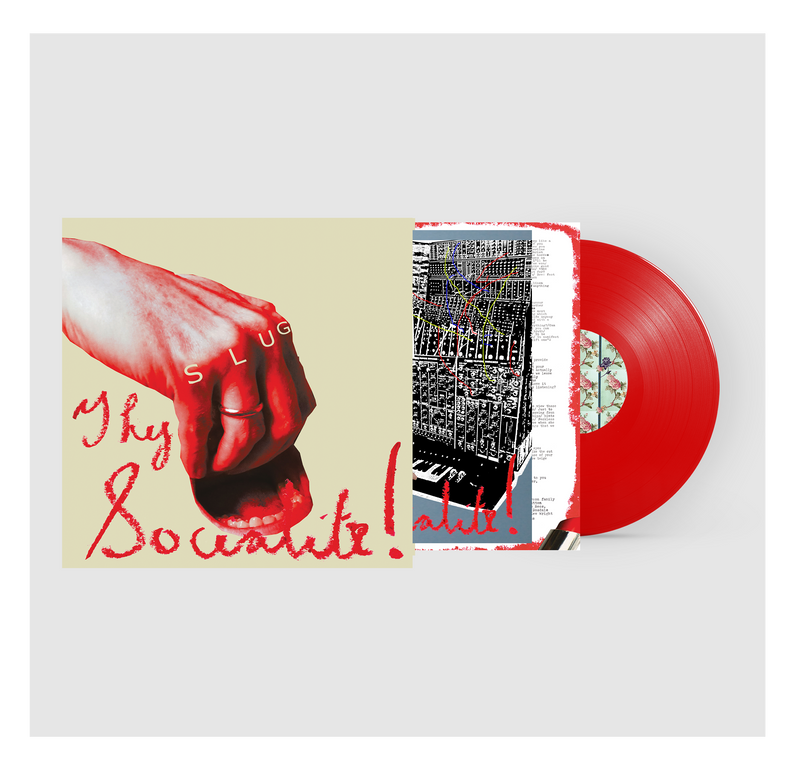 SLUG Thy Socialite!: Brain Surgery Red Vinyl LP + Signed Print in Alternative Sleeve *DINKED EDITION EXCLUSIVE 222