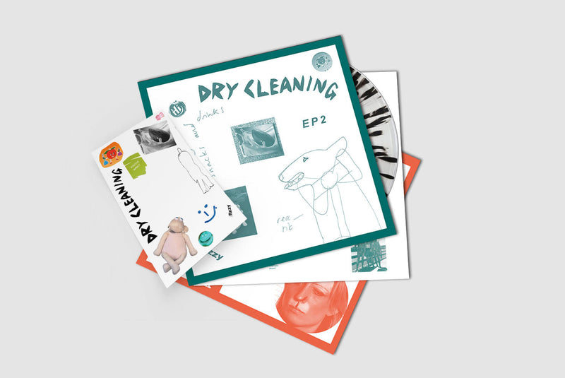 Dry Cleaning - Sweet Princess Boundary Road Snacks and Drinks : Limited and Numbered Black Splatter Vinyl LP *DINKED EXCLUSIVE 030