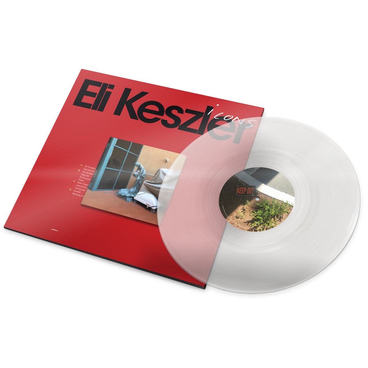 Eli Keszler - Icons: Limited Clear Double Vinyl LP