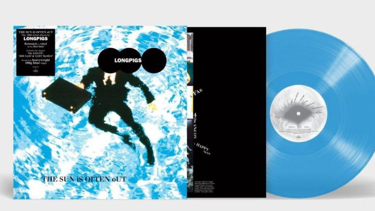 Longpigs - The Sun Is Often Out: Blue Vinyl LP