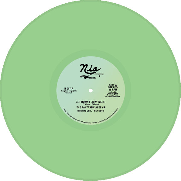 Fantastic Aleems & Leroy Burgess - Get Down Friday Night (Special Re-Mix) / Get Down Friday Night (Vocal) - Limited RSD 2023