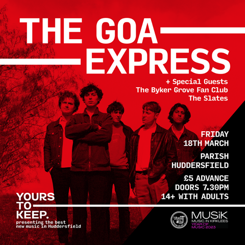 Goa Express (The) 18/03/22 @ The Parish, Huddersfield