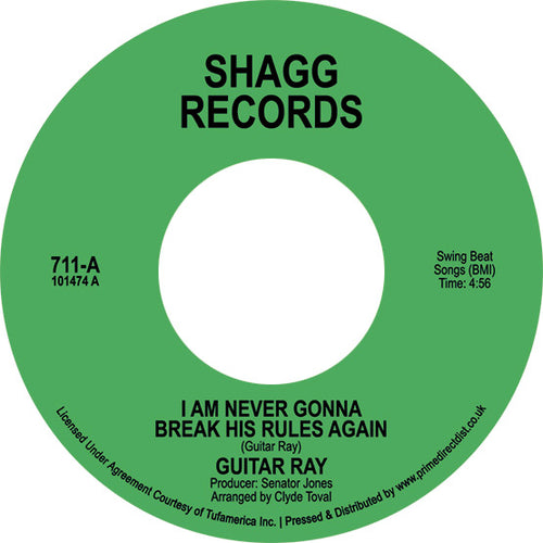 Guitar Ray - You're Gonna Wreck My Life / I Am Never Gonna Break His Rules Again - Limited RSD 2022