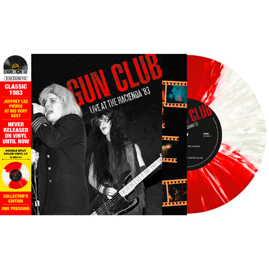 Gun Club (The) - Live At The Hacienda '83 (Red/White Splatter Vinyl) (RSD 2022) - Limited RSD 2022