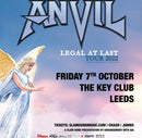 Anvil 07/10/22 @ The Key Club