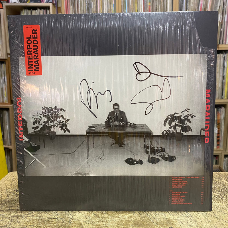 Interpol - Various Signed Stock