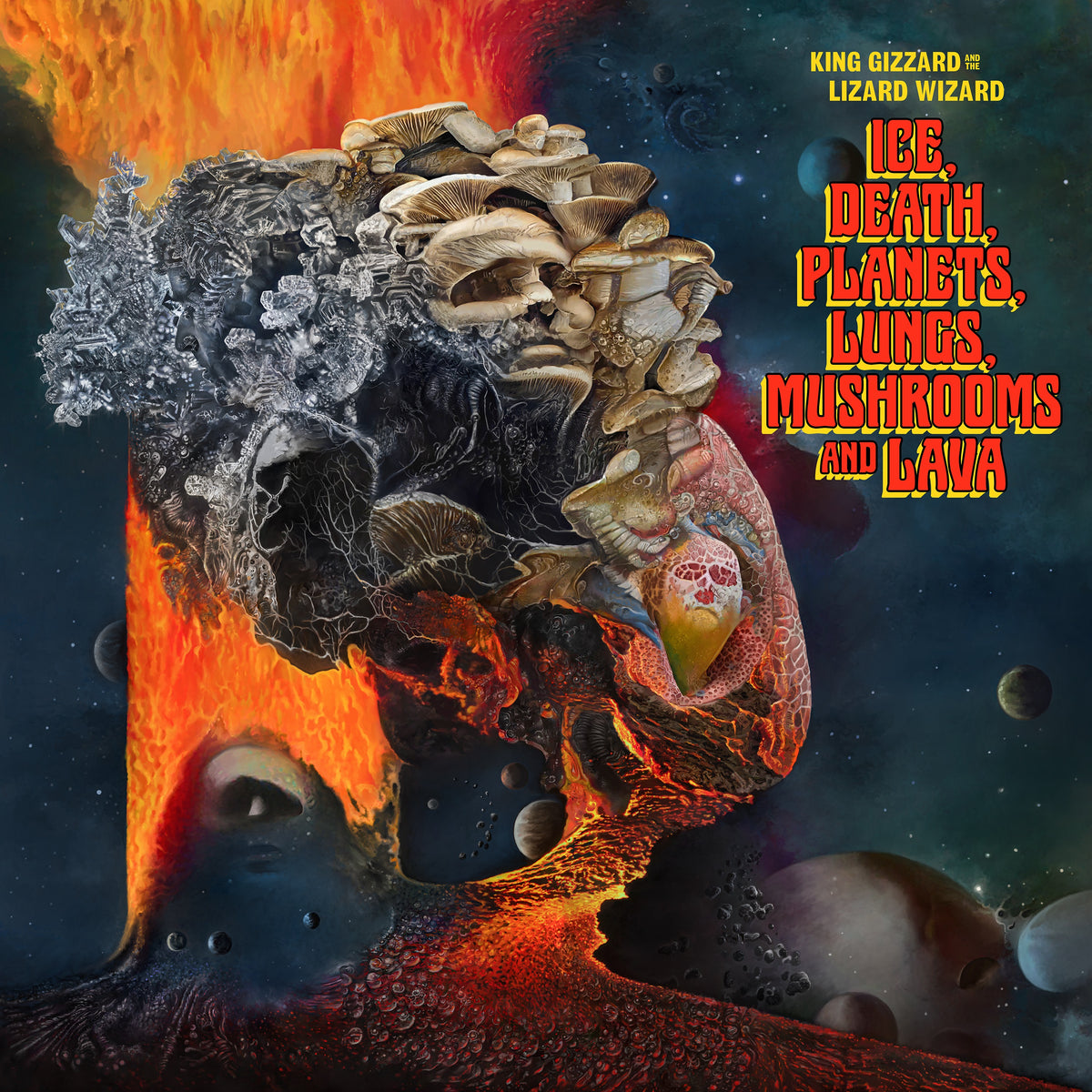 King Gizzard & The Lizard Wizard –  Ice, Death, Planets, Lungs, Mushrooms and Lava