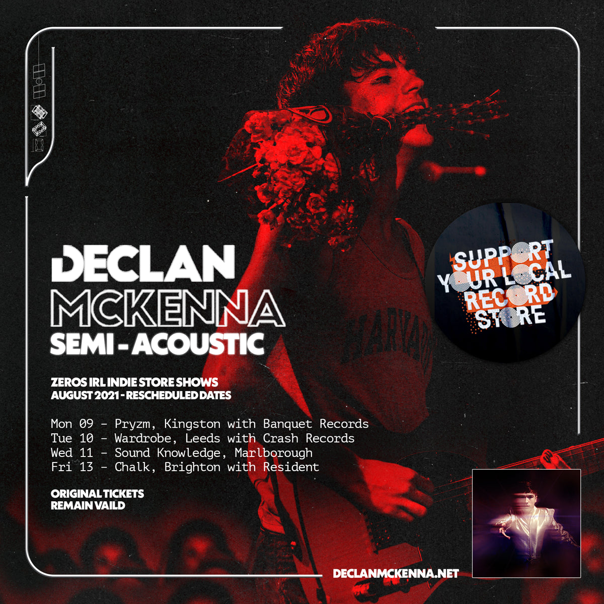 Declan Mckenna - Zeros: Various Formats + Ticket Bundle (Album Launch gig at The Wardrobe)
