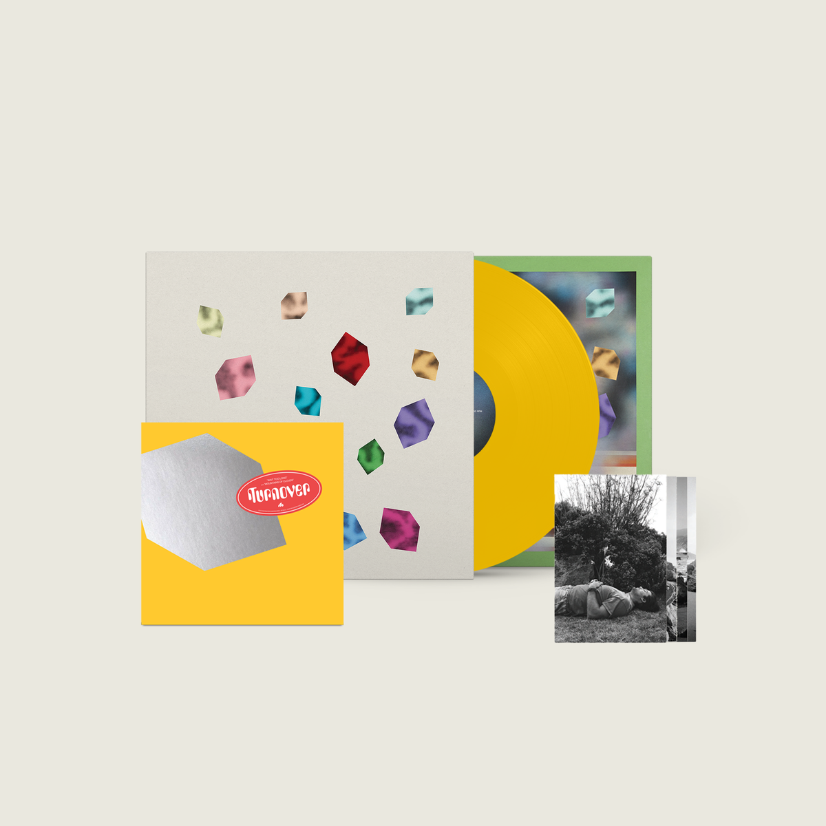 Turnover - Myself In The Way: Orange Vinyl  LP + Postcard Set & UK Exclusive 7in Single DINKED EXCLUSIVE 211