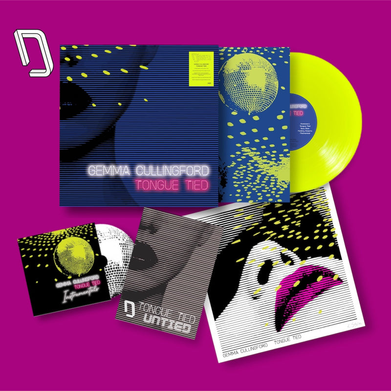 Gemma Cullingford - Tongue Tied : Limited Neon Vinyl LP + Screen print and extras DINKED EXCLUSIVE 190