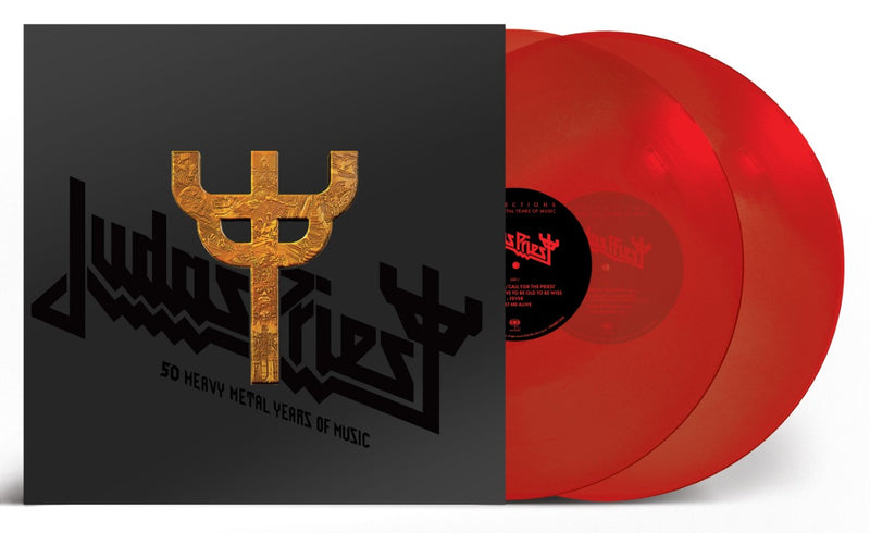Judas Priest - Reflections, 50 Years Of: Double Red Vinyl LP