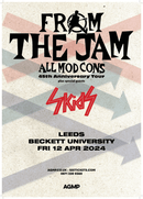 From The Jam 12/04/24 @ Leeds Beckett Students' Union