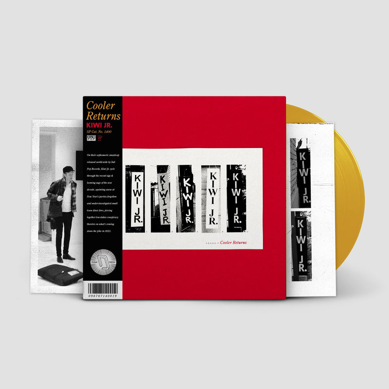 Kiwi Jr. - Cooler Returns : Limited Yellow LP With Signed Print *DINKED EXCLUSIVE 080 *Pre-Order