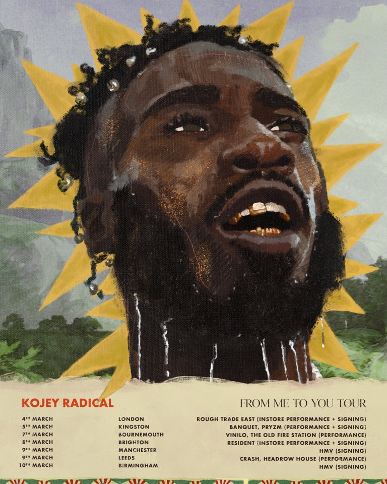 Kojey Radical - Reason To Smile: Various Formats + Ticket Bundle (Launch show at Headrow House Leeds)