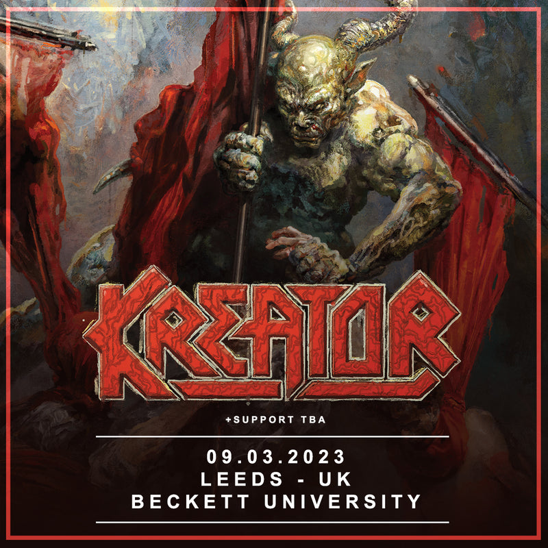 Kreator 09/03/23 @ Leeds Beckett Students' Union