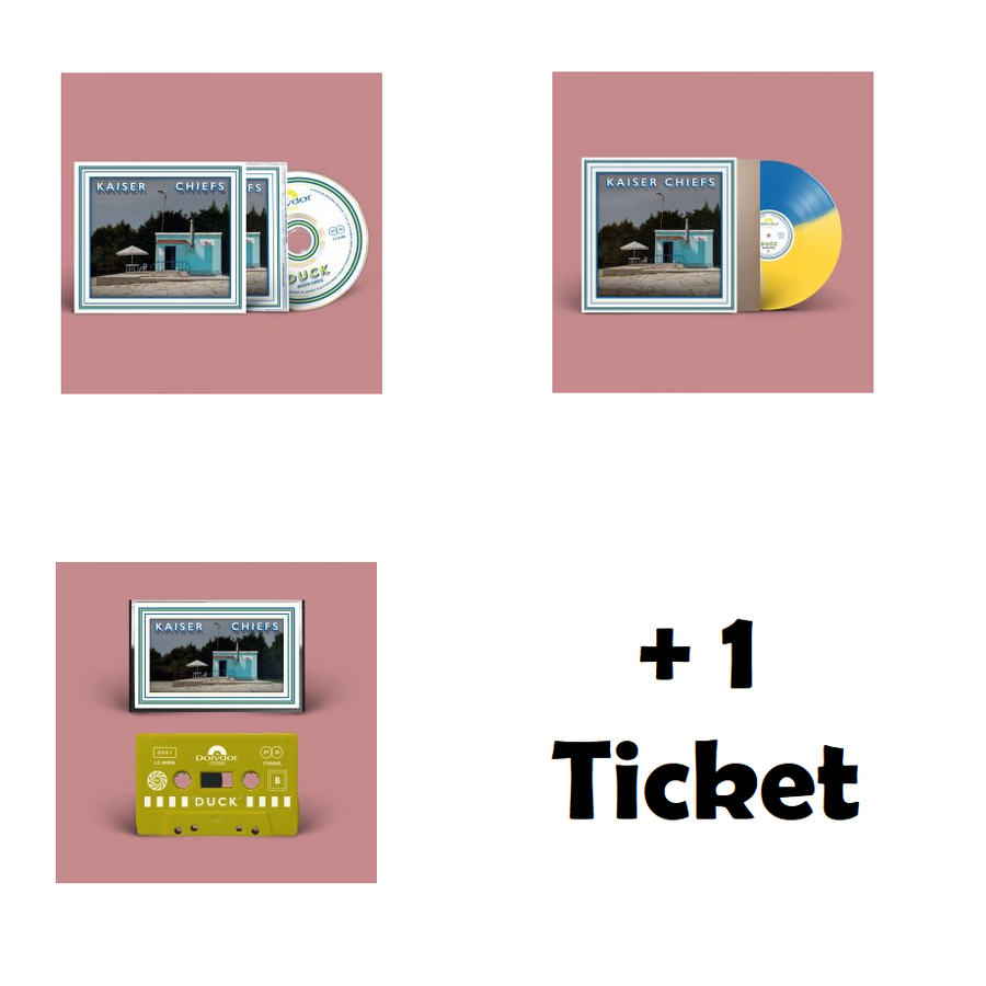 Kaiser Chiefs - Duck: Album + Brudenell Social Club Ticket Bundle - 5pm Show *Pre-Order