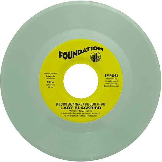 Lady Blackbird - Did Somebody Make A Fool Outta You/It’s Not That Easy - Limited RSD 2022