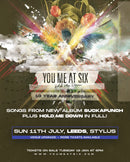You Me At Six - SUCKAPUNCH: Various Formats + Ticket Bundle (Album Launch gig at Leeds Uni Stylus) *Pre Order