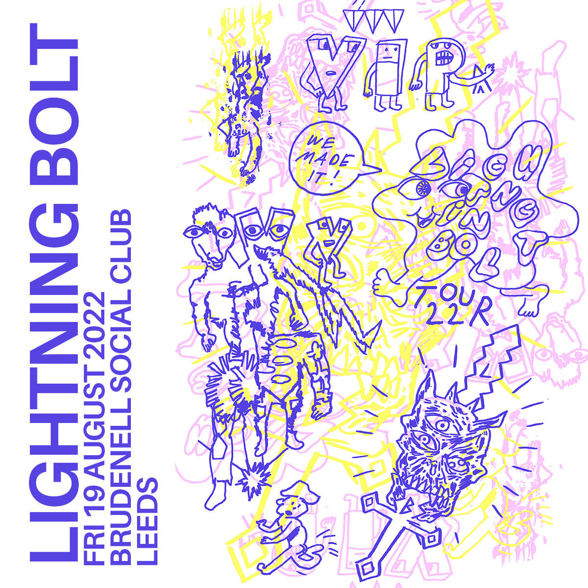 Lightning Bolt 19/08/22 @ Brudenell Social Club