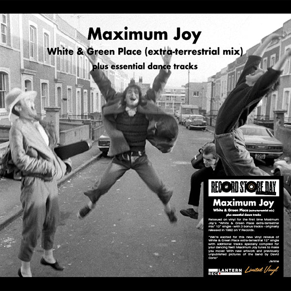 Maximum Joy - White & Green Place (Extra-Terrestrial Mix) Plus Essential Dance Tracks - Limited RSD 2023