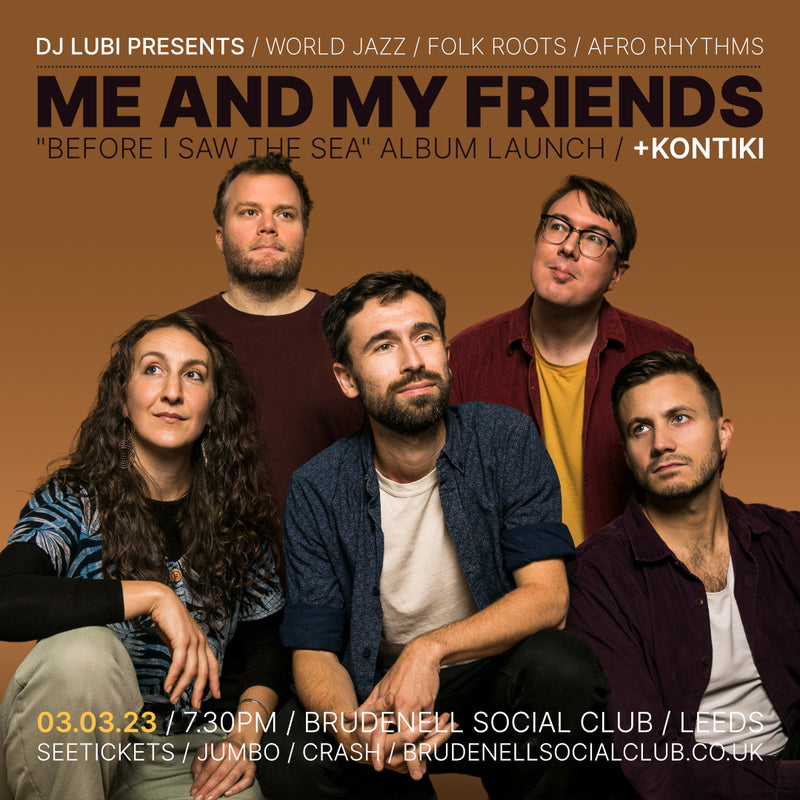 Me & My Friends (album launch) + Kontiki 03/03/23 @ Brudenell Social Club