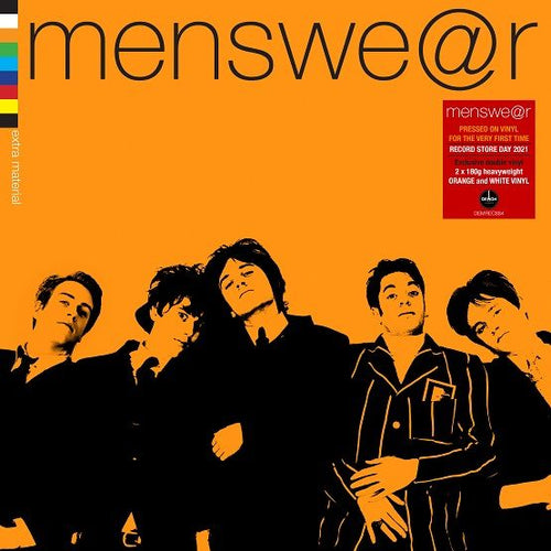 Menswear - EXTRA MATERIAL (ORANGE & WHITE: Double Vinyl LP Limited RSD 2021