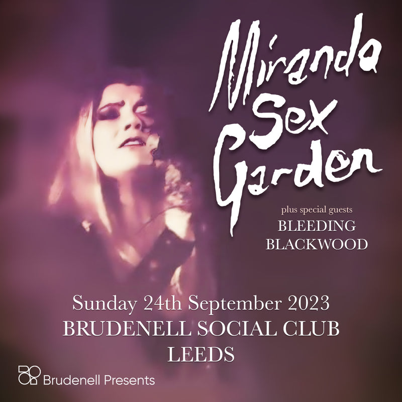 Miranda Sex Garden 24/09/23 @ Brudenell Social Club