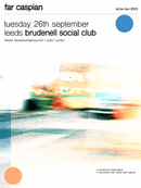 Far Caspian 26/09/23 @ Brudenell Social Club